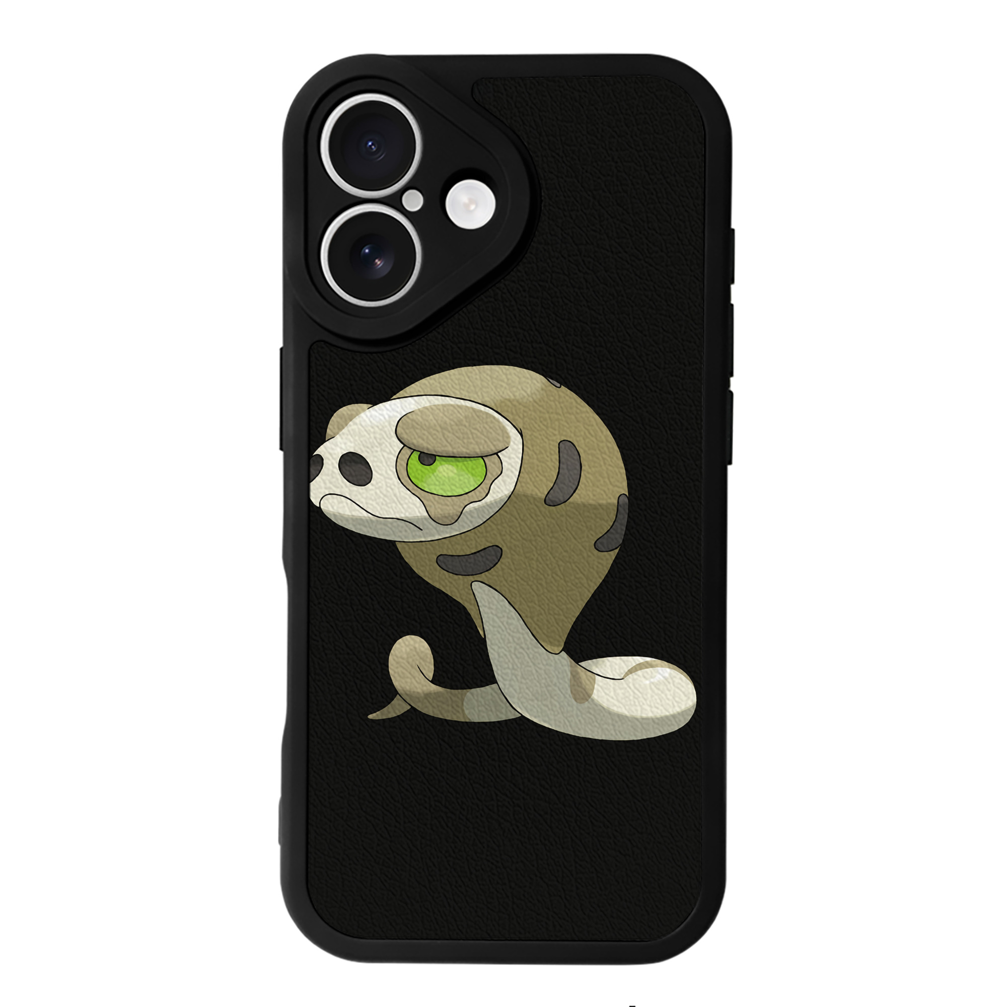 （画像用） ポケットモンスター Pokémon 【iPhone 16シリーズ対応】シリコンスマホケース（レザー調） 材質：シリコン